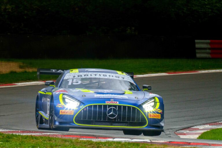 Car #15 Driven By Todd Kingsford & Aaron Walker in GT3 during the Feature Race at the British GT Season Finale