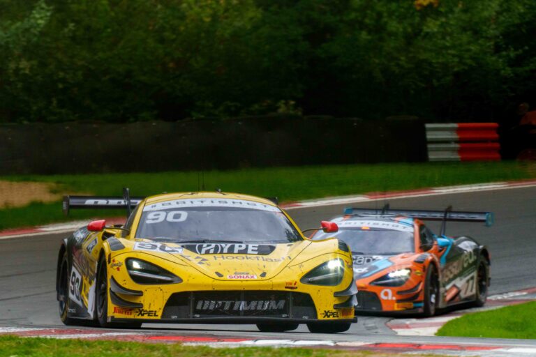 Car #90 Driven By Marc Warren & Jack Brown in GT3 during the Feature Race at the British GT Season Finale