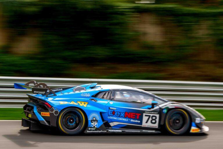 Car #7 Driven By Andrew Howard & Ross Gunn in GT3 during the Feature Race at the British GT Season Finale