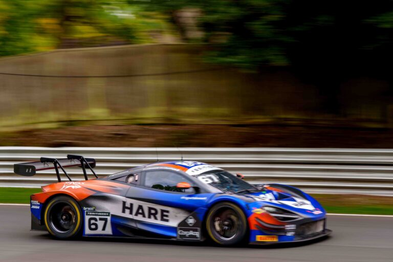 Car #67 Driven By Simon Orange & Marcus Clutton in GT3 during the Feature Race at the British GT Season Finale