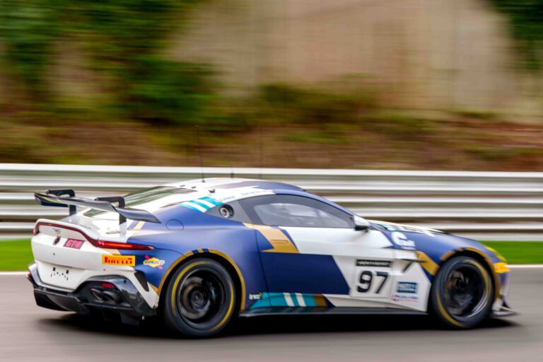 Car #97 Driven By John Hartshorne & Jordan Collard in GT4 during the Feature Race at the British GT Season Finale