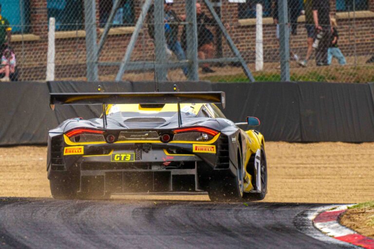 Car #90 Driven By Marc Warren & Jack Brown in GT3 during the Feature Race at the British GT Season Finale