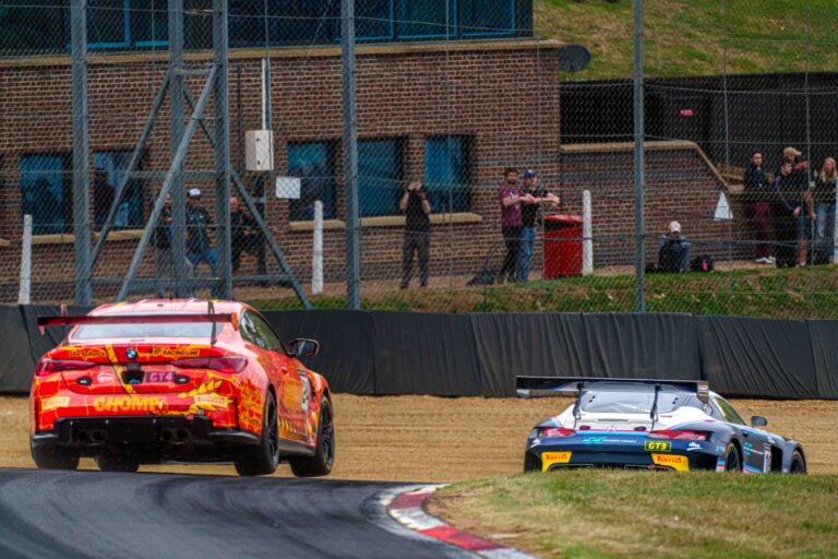 Car #84 Driven By Revie Lake & Blake Angliss in GT4 during the Feature Race at the British GT Season Finale