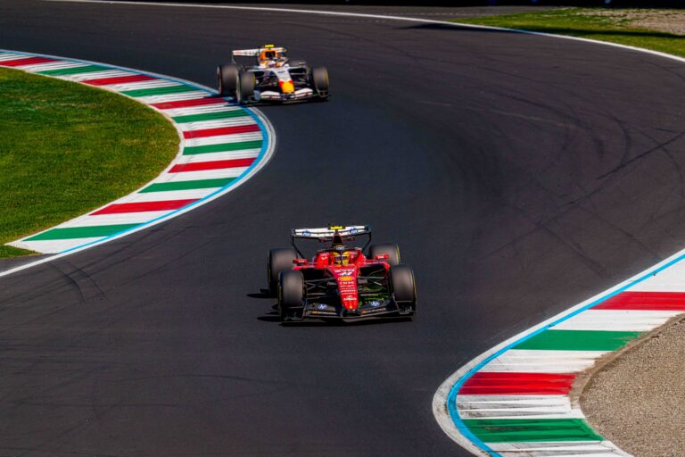 Car #44 Driven By Lewis Hamilton For Scuderia Ferrari HP During FP1