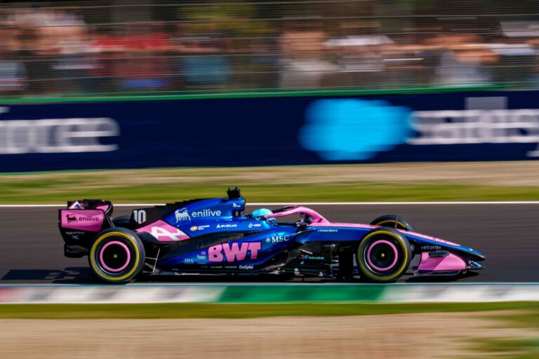 Car #10 Driven By Pierre Gasly For Alpine F1 Team During the Italian Grand Prix Feature Race