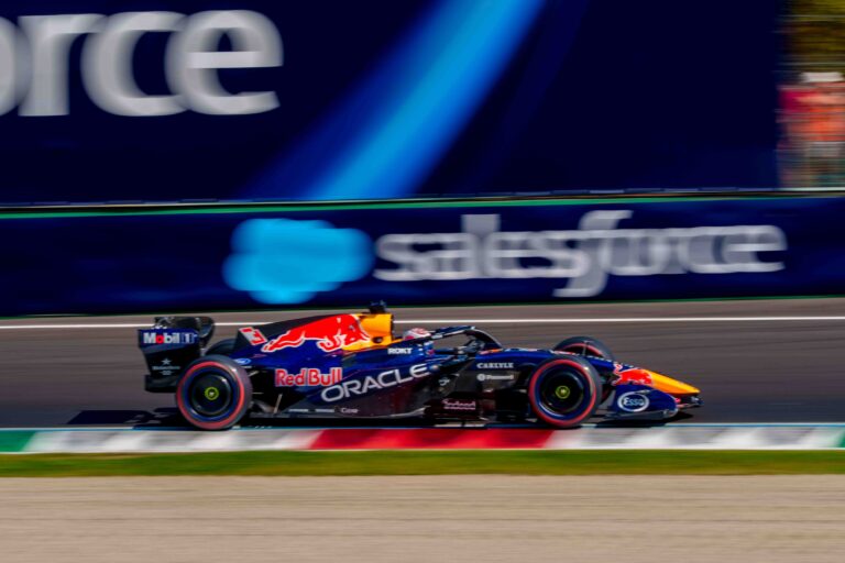 Car #3 Driven By Max Verstappen For Oracle Red Bull Racing During the Italian Grand Prix Feature Race