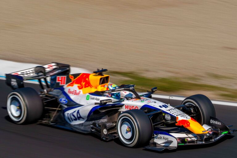 Car #22 Driven By Yuki Tsunoda (Stand-in) For Visa Cash App Racing Bulls During the Italian Grand Prix Feature Race