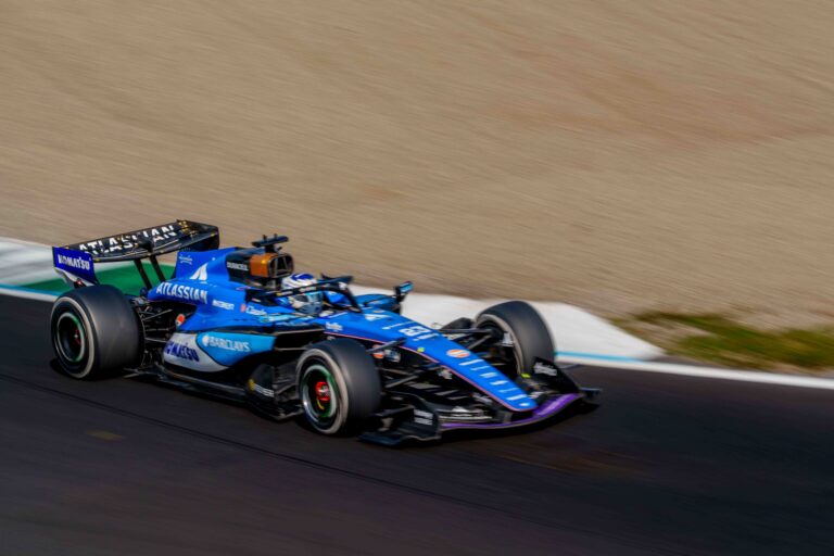 Car #23 Driven By Alexander Albon For Atlassian Williams Racing During the Italian Grand Prix Feature Race