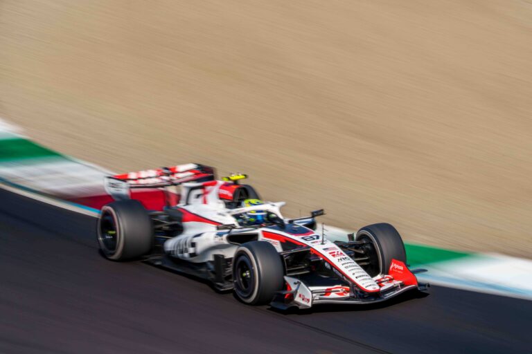 Car #87 Driven By Oliver Bearman For TGR Haas F1 Team During the Italian Grand Prix Feature Race