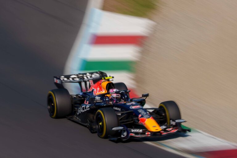 Car #30 Driven By Liam Lawson (Stand-in) For Oracle Red Bull Racing During the Italian Grand Prix Feature Race