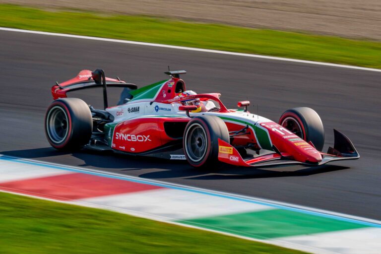 6th September, 2026, Monza, Italy, Car #11 Driven By Sebastián Montoya For PREMA Racing During the F3 Feature Race