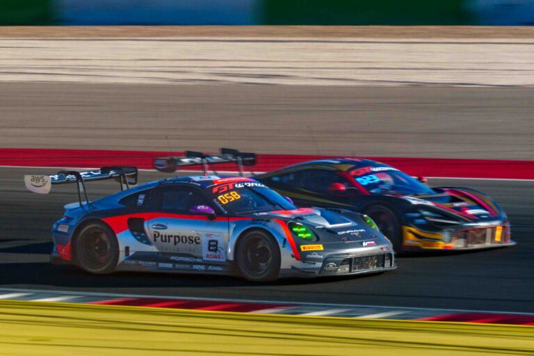 Car #8 Reinhold KRAHN, Pietro ARMANNI & Joel STURM Drinving a Porsche 911 GT3 R (992) EVO for Car Collection Motorsport, During the GTWC Season Final Feature Race in Portimao