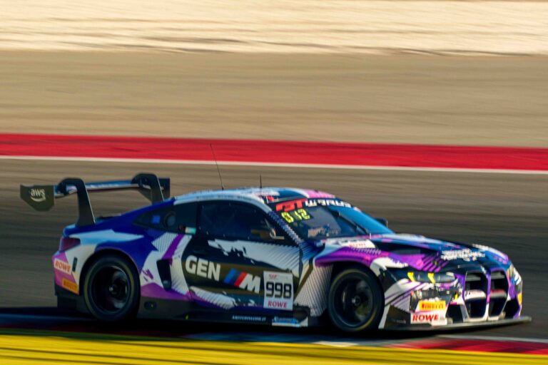 Car #998 Ugo DE WILDE, Tim TRAMNITZ & Jens KLINGMANN Drinving a BMW M4 GT3 EVO for Rowe Racing, During the GTWC Season Final Feature Race in Portimao