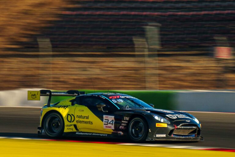 Car #34 Christian KROGNES, Jamie DAY & Henrique CHAVES Drinving a Aston Martin Vantage AMR GT3 EVO for natural elements by Walkenhorst Motorsport, During the GTWC Season Final Feature Race in Portimao