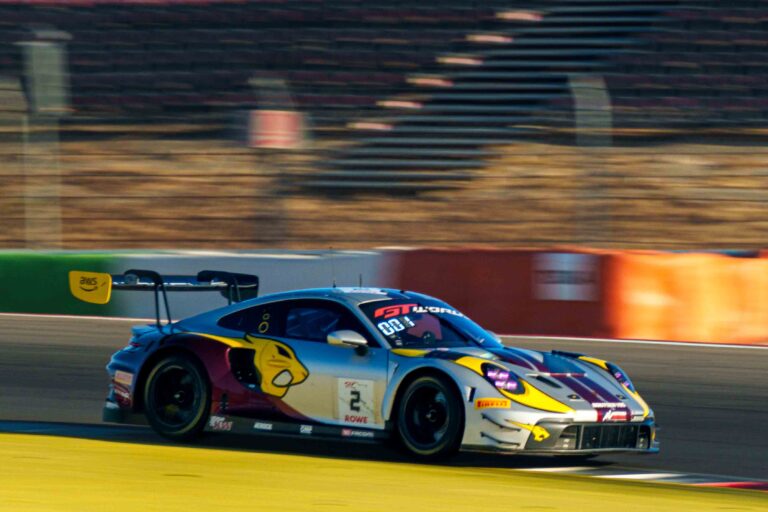 Car #2 Morris SCHURING, Dorian BOCCOLACCI & Alessio PICARIELLO Drinving a Porsche 911 GT3 R (992) EVO for Boutsen VDS, During the GTWC Season Final Feature Race in Portimao