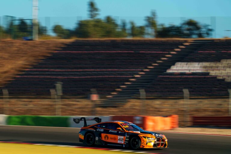 Car #42 Javier SAGRERA, Ahmad AL HARTHY & Calan WILLIAMS Drinving a BMW M4 GT3 EVO for Oman Racing by Century Motorsport, During the GTWC Season Final Feature Race in Portimao