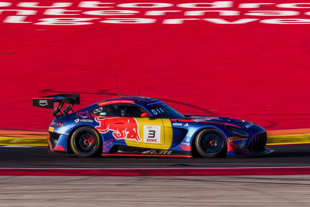 Car #3 Ben BARNICOAT, Chris LULHAM & Max VERSTAPPEN Drinving a Mercedes-AMG GT3 EVO for Mercedes - AMG Team Verstappen Racing, During the GTWC Season Finale in Portimao
