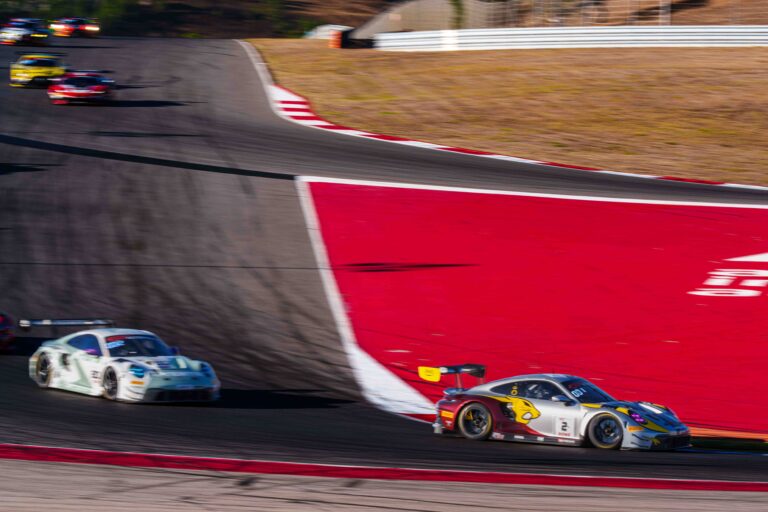Car #2 Morris SCHURING, Dorian BOCCOLACCI & Alessio PICARIELLO Drinving a Porsche 911 GT3 R (992) EVO for Boutsen VDS, During the GTWC Season Final Feature Race in Portimao