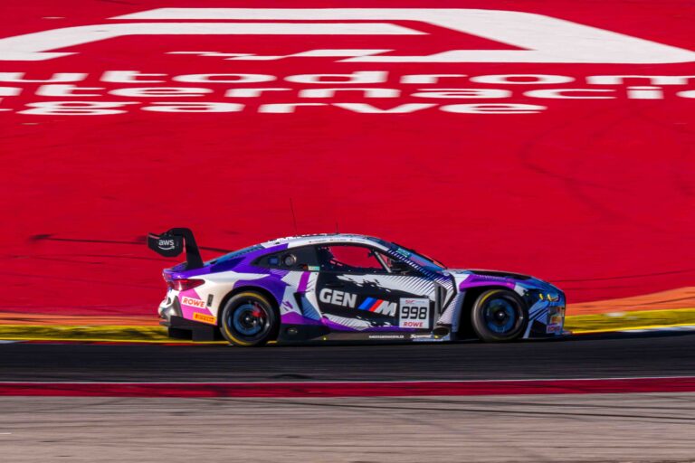 Car #998 Ugo DE WILDE, Tim TRAMNITZ & Jens KLINGMANN Drinving a BMW M4 GT3 EVO for Rowe Racing, During the GTWC Season Final Feature Race in Portimao