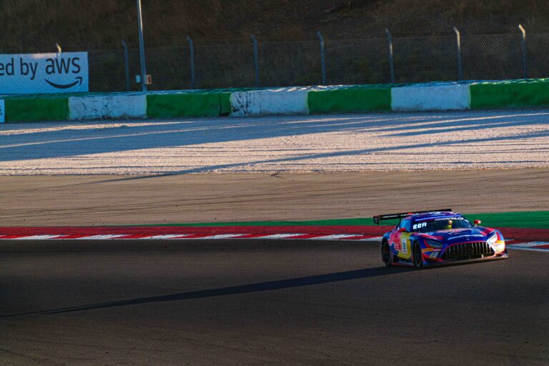 Car #3 Ben BARNICOAT, Chris LULHAM & Max VERSTAPPEN Drinving a Mercedes-AMG GT3 EVO for Mercedes - AMG Team Verstappen Racing, During the GTWC Season Finale in Portimao