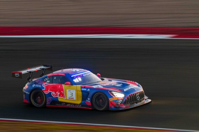 Car #3 Ben BARNICOAT, Chris LULHAM & Max VERSTAPPEN Drinving a Mercedes-AMG GT3 EVO for Mercedes - AMG Team Verstappen Racing, During Qualifying for the GTWC Season Final in Portimao